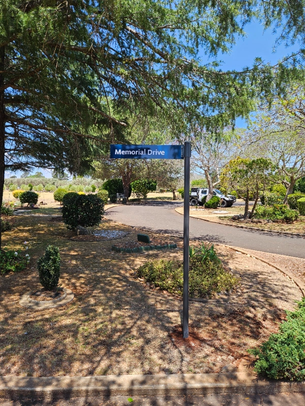 Outdoor wayfinding signage Toowoomba – public space
